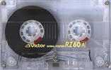 Compact Cassette Victor RZ 60 "RZ-60S" Type I Normal 1996 Japan