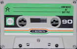 Compact Cassette:  Crown -  90