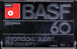 Compact Cassette: BASF  - Chromdioxid Super 60