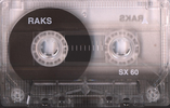 Compact Cassette: RAKS  - SX 60