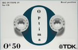 Compact Cassette: TDK  - Optima O4 50