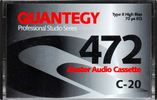 Compact Cassette:  Quantegy - Professional Studio 20