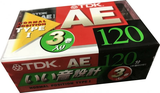 3 pack: TDK  - AE 120