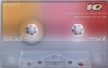 Compact Cassette: Sony  - CDix II 10