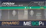 Compact Cassette Victor Metal / Me 90 "Dynarec ME90PII" Type IV Metal 1983 Japan