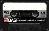 Compact Cassette: BASF  - Studio II 90