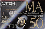 Compact Cassette: TDK  - MA 50