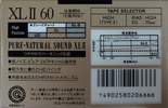 Compact Cassette: Maxell / Hitachi Maxell - XLII 60