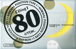 Compact Cassette TDK CDing 1 80 "CD1-80U" Type I Normal 2005 Japan