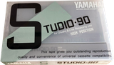 Compact Cassette Yamaha Studio 90 Type II Chrome 1986 Japan