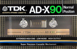 Compact Cassette: TDK  - AD-X 90