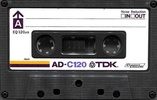 Compact Cassette: TDK  - Audua 120