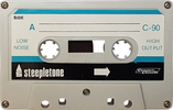 Compact Cassette: Unknown Steepletone -  90