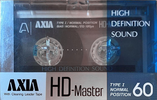 Compact Cassette: FUJI AXIA - HD-Master 60