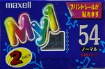 2 pack: Maxell / Hitachi Maxell - My1 54