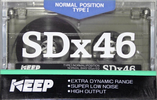 Compact Cassette:  KEEP - SD-X 46