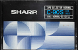 Compact Cassette:  Sharp -  90