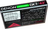 Compact Cassette Denon DX7 42 "DX7/42N" Type II Chrome 1982 Japan