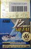 Compact Cassette: FUJI AXIA - J`z Metal 46