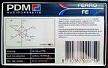 Compact Cassette: PDM Magnetics PDM - FE 90