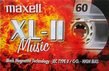 Compact Cassette: Maxell / Hitachi Maxell - XL-II 60