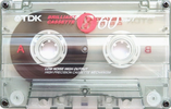 Compact Cassette: TDK  - B 60