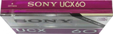 Compact Cassette: Sony  - UCX 60