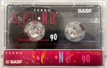 Compact Cassette BASF 90 "Ferro Sound" Type I Normal 1998 Indonesia