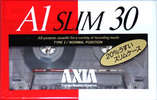 Compact Cassette: FUJI AXIA - A1 30