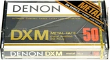 Compact Cassette Denon DXM 50 Type IV Metal 1978 Japan