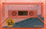 Compact Cassette:  Sanyo - We Love Music 46