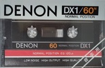 3 pack Denon DX1 60 Type I Normal 1981 Japan