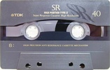 Compact Cassette: TDK  - SR 40