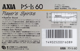 Compact Cassette: FUJI AXIA - PS-Is 60