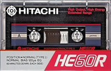 Compact Cassette: Maxell / Hitachi Hitachi - HE 60