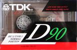 Compact Cassette: TDK  - D 90