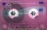 Compact Cassette: FUJI AXIA - J`z 1 Color 80