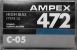 Compact Cassette: AMPEX Ampex - 472 5