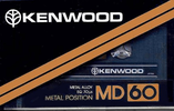 Compact Cassette:  Kenwood - MD 60