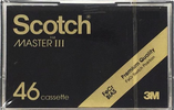 Compact Cassette: 3M Scotch - Master III 46