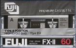 Compact Cassette: FUJI Fuji - FX-II 60