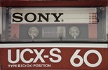 Compact Cassette Sony UCX-S 60 Type II Chrome 1983 Japan