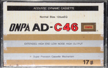 Compact Cassette:  ONPA - AD 46