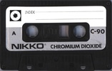 Compact Cassette Nikko 90 Type II Chrome 1982 Europe