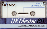 Compact Cassette: Sony  - UX Master 60