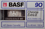 Compact Cassette: BASF  - Chrome Extra II 90