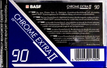 Compact Cassette: BASF  - Chrome Extra II 90