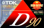 Compact Cassette: TDK  - D 90