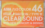 Compact Cassette: FUJI AXIA - J`z 2 Color 46