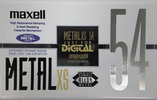 Compact Cassette: Maxell / Hitachi Maxell - Metal XS 54